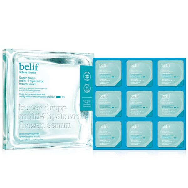 Belif Super Drops Multi 7 Hyaluronic Frozen Serum 5ml x 9 korean skincare product online shop malaysia china poland Belif Super Drops Multi 7 Hyaluronic Frozen Serum 5ml x 9 korean skincare product online shop malaysia china poland