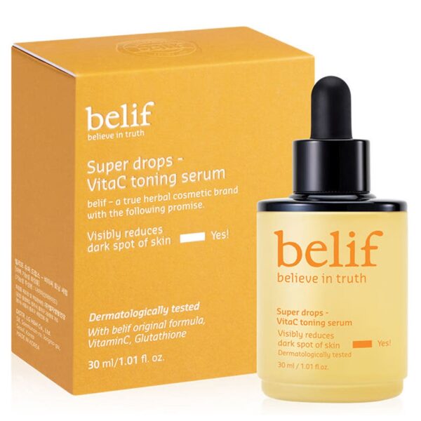 Belif Super Drops Vita C Toning Serum korean skincare product online shop malaysia china poland Belif Super Drops Vita C Toning Serum korean skincare product online shop malaysia china poland