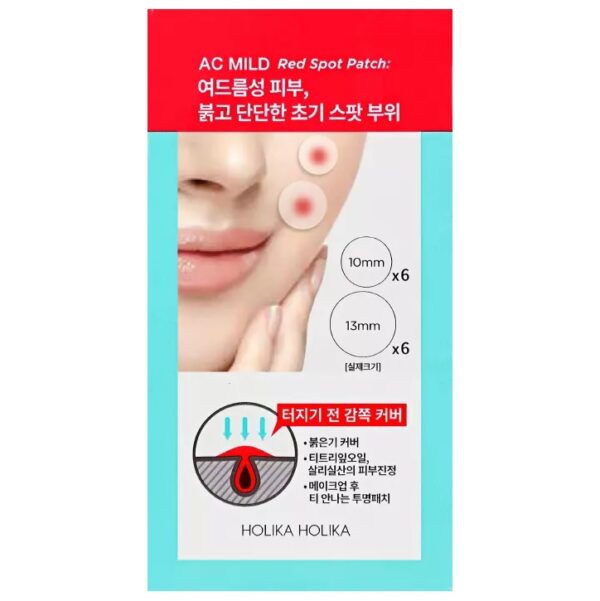 Holika Holika AC Mild Red Spot Patch korean skincare product online shop malaysia india indonesia