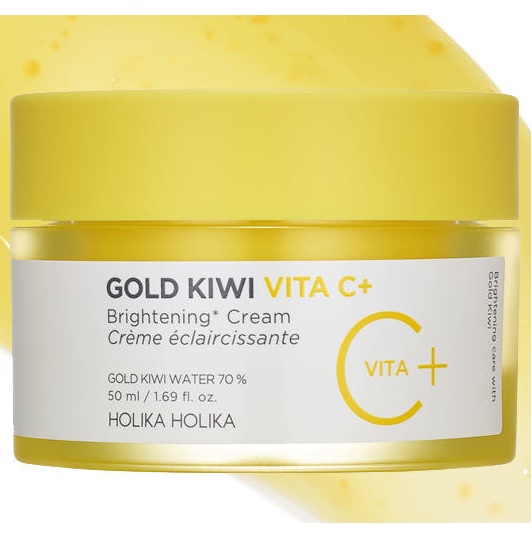 Holika Holika Gold Kiwi Vita C+ Brightening Cream korean skincare product online shop malaysia india indonesia Holika Holika Gold Kiwi Vita C+ Brightening Cream korean skincare product online shop malaysia india indonesia