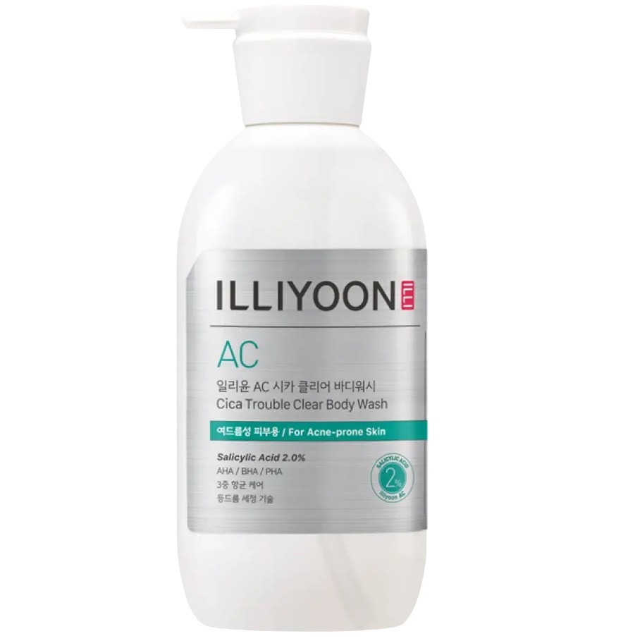 ILLIYOON Cica Trouble Clear Body Wash korean skincare product online shop malaysia singapore indonesia