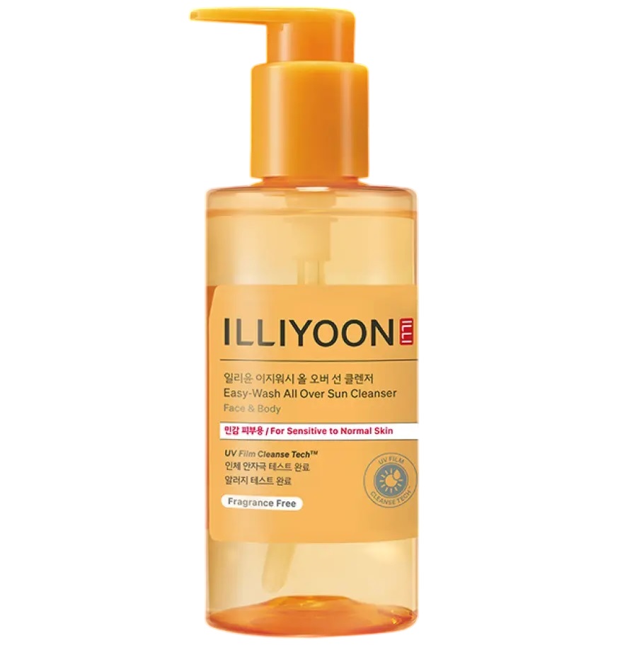 ILLIYOON Easy Wash All Over Sun Cleanser korean skincare product online shop malaysia singapore indonesia