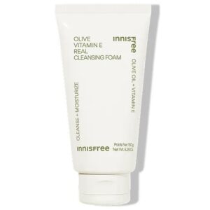 Innisfree Olive Vitamin E Real Cleansing Foam korean skincare product online shop malaysia china india