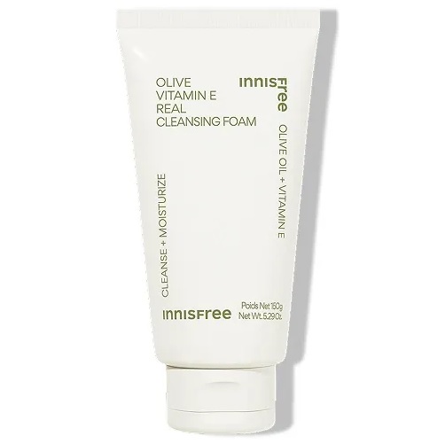 Innisfree Olive Vitamin E Real Cleansing Foam korean skincare product online shop malaysia china india