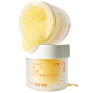 Innisfree Vitamin C Green Tea Enzyme Brightening Cream korean skincare product online shop malaysia china macau00