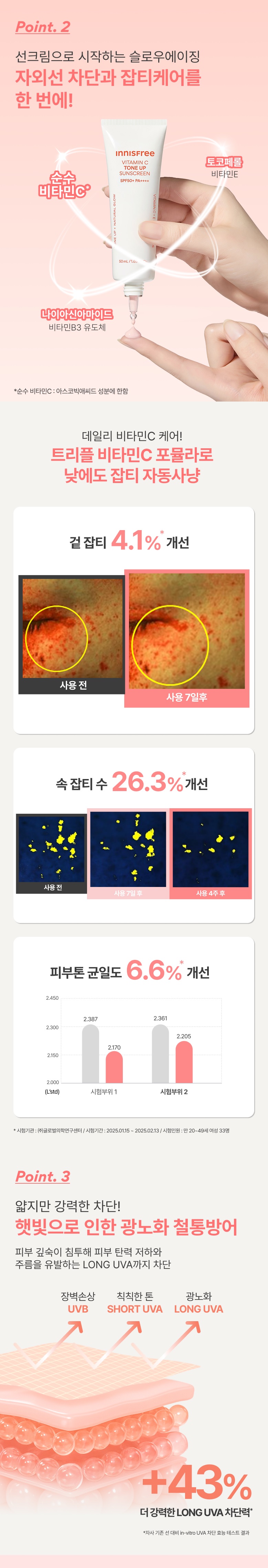 Innisfree Vitamin C Tone Up Sunscreen korean skincare product online shop malaysia china macau2